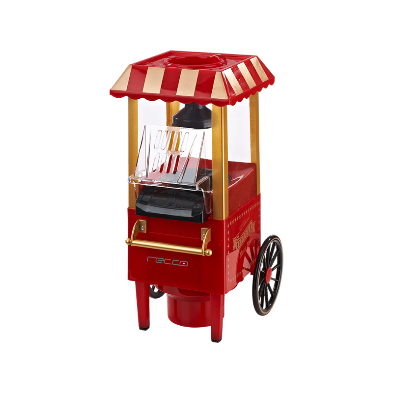 Mini machine à pop-corn de style chariot