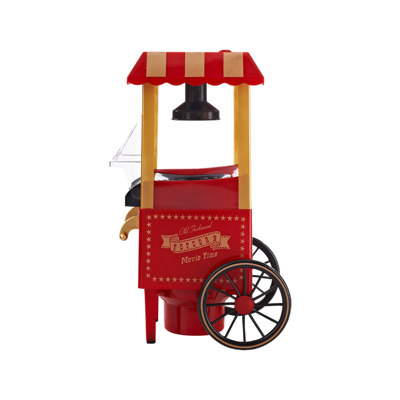 Mini machine à pop-corn de style chariot