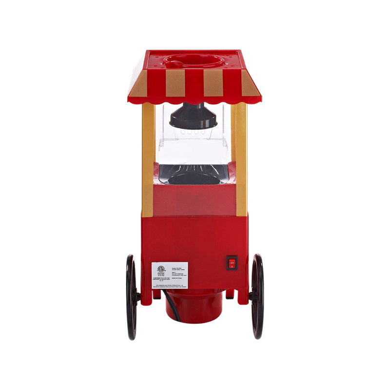 Mini machine à pop-corn de style chariot