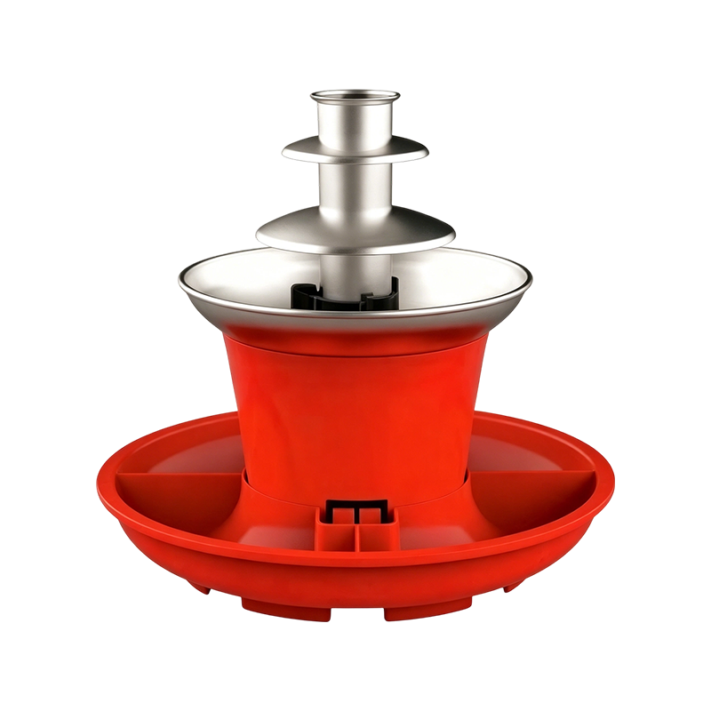 Chocolaterie en acier inoxydable orange vif YHL-1721SS Chocolaterie en acier inoxydable orange vif YHL-1721SS